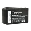 A black battery with product information printed on its side, set against a white background. Produktbild-Vorschau