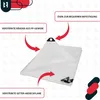 KOTARBAU® Plane mit Ösen 120 g/m2 Transparent 2x3 m Produktbild-Vorschau 6