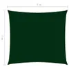 vidaXL Tenda da sole in tessuto Oxford quadrato 7x7 m verde Anteprima dell’immagine prodotto 14