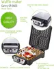 Camry CR 3025 Waffeleisen 4 Waffel(n) Schwarz 1500 W Produktbild-Vorschau 9