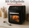 alpina Airfryer Backofen XXXL - Heißluftfritteuse 12L - Air Produktbild-Vorschau 7