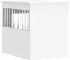 vidaXL Gabbia per cani in stile arredamento bianco 55x75x65 Anteprima dell’immagine prodotto 11