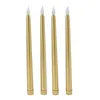 4 Stück LED-Kerzen, rauchfrei, flammenlos, sicher, Produktbild-Vorschau 1
