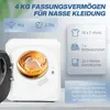 HOMCOM Ablufttrockner 4 kg Wäschetrockner mit Desinfektion, Produktbild-Vorschau 5