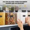 Lot YASHE de 4 boîtes de conservation hermétiques, 5,3 L Voir les images du produit 4