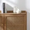 2-türiges Sideboard aus Rattangeflecht, B 110 cm – PALMO Produktbild-Vorschau 7