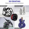 Collage of 3D printed items and filament. Náhľad obrázku produktu