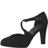 MARCO TOZZI Damen Pumps High Heel Riemen Textil samtige Produktbild-Vorschau 1