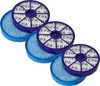 vhbw 3x Vormotor-Filter, 3x HEPA-Nachmotor-Filter Produktbild-Vorschau 1