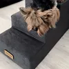 Escalier pour chien ou chat Dogeste 3 marches – gris foncé Voir les images du produit 7