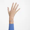 Swarovski Armband "Sparkling Dance" blau, Rhodiniert, Produktbild-Vorschau 4