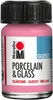 A bottle of Marabu Porcelain & Glass paint in pink. Produktbild-Vorschau