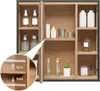 EUGAD Spiegelschrank Bad, aus Metall Holzwerkstoff, Produktbild-Vorschau 9