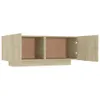 vidaXL TV Schrank Sonoma Eiche 100x35x40 cm Holzwerkstoff - Produktbild-Vorschau 5
