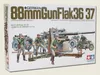 Tamiya 1:35 WWII Dt. Flak 8,8 m.Moto Náhled obrázku produktu 5