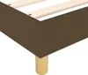 vidaXL Boxspringbettgestell Dunkelbraun 200x200 cm Stoff Produktbild-Vorschau 6