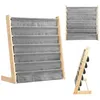 Bücherregal für kinder 75x30x76cm aus Baumwolle Leinen und Produktbild-Vorschau 8