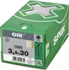Spax GIX-B Testa di tromba 3,9 x 30 H2 Filetto grosso Anteprima dell’immagine prodotto 2