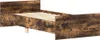 vidaXL Rám postele bez matrace kouřový dub 100x200 cm Náhled obrázku produktu 4