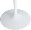 Tavolino da bar rotondo DS25199, bianco / struttura bianca Anteprima dell’immagine prodotto 6