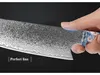 Nôž Santoku Damascus - exkluzívny profesionálny nôž - 62 Náhľad obrázku produktu 5
