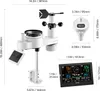 VEVOR 7-in-1 WLAN-Wetterstation mit APP, 7,5-Zoll-Display, Produktbild-Vorschau 8
