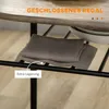 Zestaw do jadalni HOMCOM, stół z 2 krzesłami, stół kuchenny Podgląd zdjęcia produktu 6