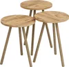 Tavolino da caffè Hjørring set di 3 tavolino da caffè Anteprima dell’immagine prodotto 2