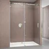 doporro Porta Doccia Scorrevole per Nicchia 130x195 cm, Box Anteprima dell’immagine prodotto 1