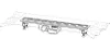 VIGOUR Duschrinne individual Wand GK 800mm Edelstahl, Produktbild-Vorschau 2