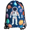 HECKBO Worek sportowy z motywem astronauty i kosmosu | Podgląd zdjęcia produktu 1