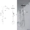 DERW Duschsystem Duschset Chrom Duschsystem Regenduschset Produktbild-Vorschau 2
