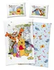 A collage of Winnie the Pooh themed bedding items, including pillowcases and a duvet cover, featuring various characters from the franchise. Produktbild-Vorschau