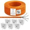 ARLI 100 m Cat7 Verlegekabel S/FTP LSZH PIMF + 6x Cat6a Produktbild-Vorschau 1