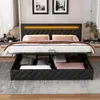 okwish Polsterbett 160 x 200 cm, Funktionsbett mit Produktbild-Vorschau 3