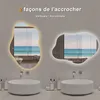 Miroir Salle de Bain LED en Forme de Nuage, Anti-Buée, 3 Voir les images du produit 8
