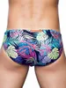 2Eros Print Swimwear Brief Monstera Black L Produktbild-Vorschau 2