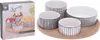 Excellent Houseware Tapas-Servierset, Bambus/Porzellan, Produktbild-Vorschau 18
