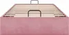 vidaXL Osmanská postel bez matrace růžová 100x200 cm Náhled obrázku produktu 6