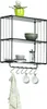 A wall shelf with kitchenware and a plant. Produktbild-Vorschau