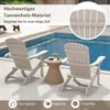 COSTWAY Sedia Adirondack pieghevole, sedia da giardino con Anteprima dell’immagine prodotto 4