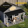 Niche en bois PawHut pour petits animaux, avec terrasse, Voir les images du produit 4
