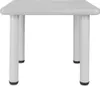 Bieco Kindertisch Groß Eisgrau 62x 62x 52 cm | Kinder Tisch Produktbild-Vorschau 9