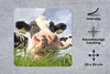MuchoWow® Mauspad Mousepad Kuh - Bauernhof - Gras - Tiere Produktbild-Vorschau 2