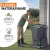 GARANTIA IBIZA regenton hoekig 200 L graphite grey incl. Productafbeelding-voorbeeld 5