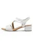 Marco Tozzi Dames Confort Des sandales 2-28206-46 blanc Voir les images du produit 3