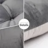 Sitzkissen mit Befestigungsbänder 40x40 Stuhlauflage Kissen Produktbild-Vorschau 5