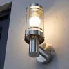 Außenleuchte Edelstahl IP44 Modern E27 Wandlampe Haus Hof Produktbild-Vorschau 8