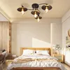 ZMH lampa sufitowa czarna vintage E27 z 4 płomieniami Podgląd zdjęcia produktu 9