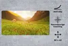 MuchoWow® Schreibtischunterlage Blumen - Berg - Sonne 80x40 Produktbild-Vorschau 2